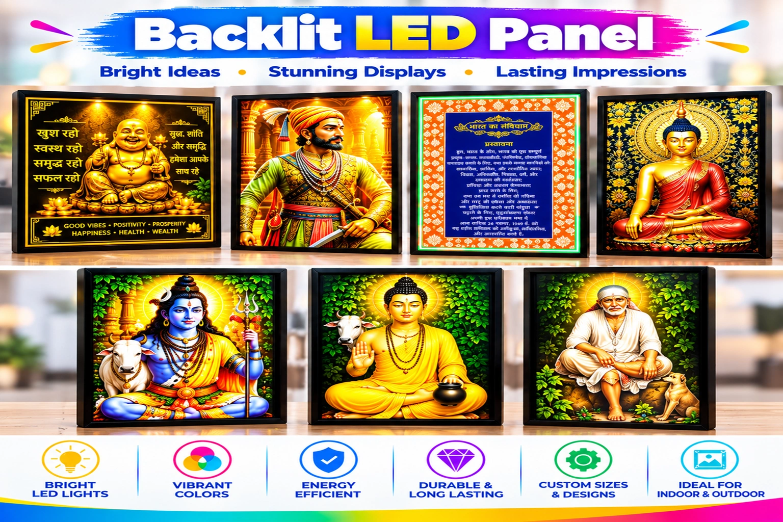 Backlit LED Panel