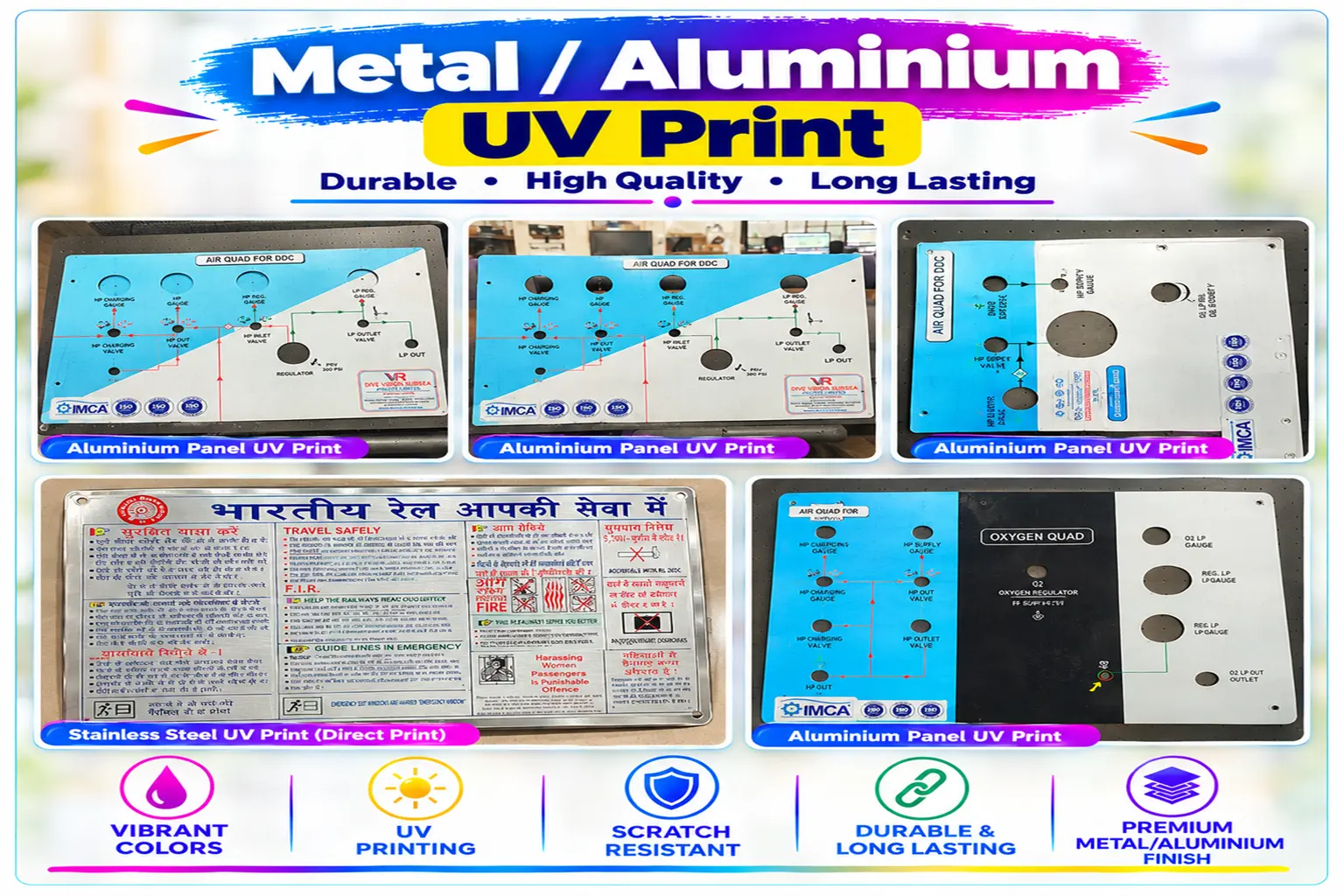 Metal / Aluminium UV Print